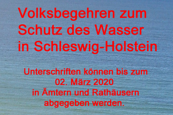 Volksbegehren Wasser